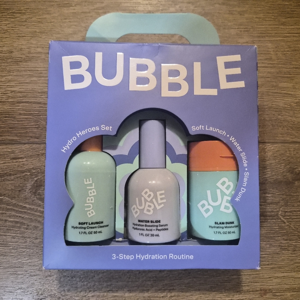 [NIB] Bubble Skincare Hydro Heroes 3-Step Hydration Routine Kit - Picture 5 of 7